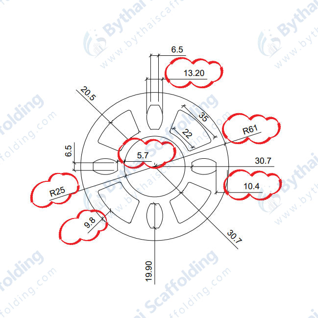 Ringlock Rosette