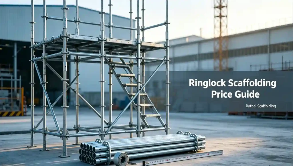 Ringlock scaffolding price guide from Bythai factory